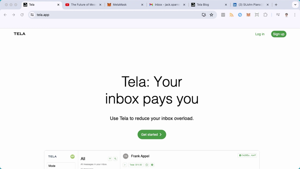 Tela Messaging App: Demo #1